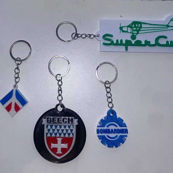 Chaveiros Temáticos de Aviação